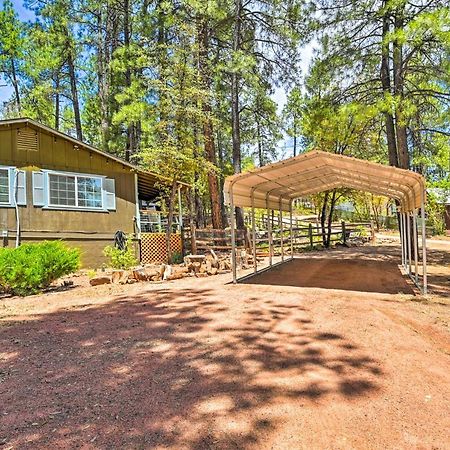 Pine Cabin In The Woods With Yard And Grill! Villa Exterior photo