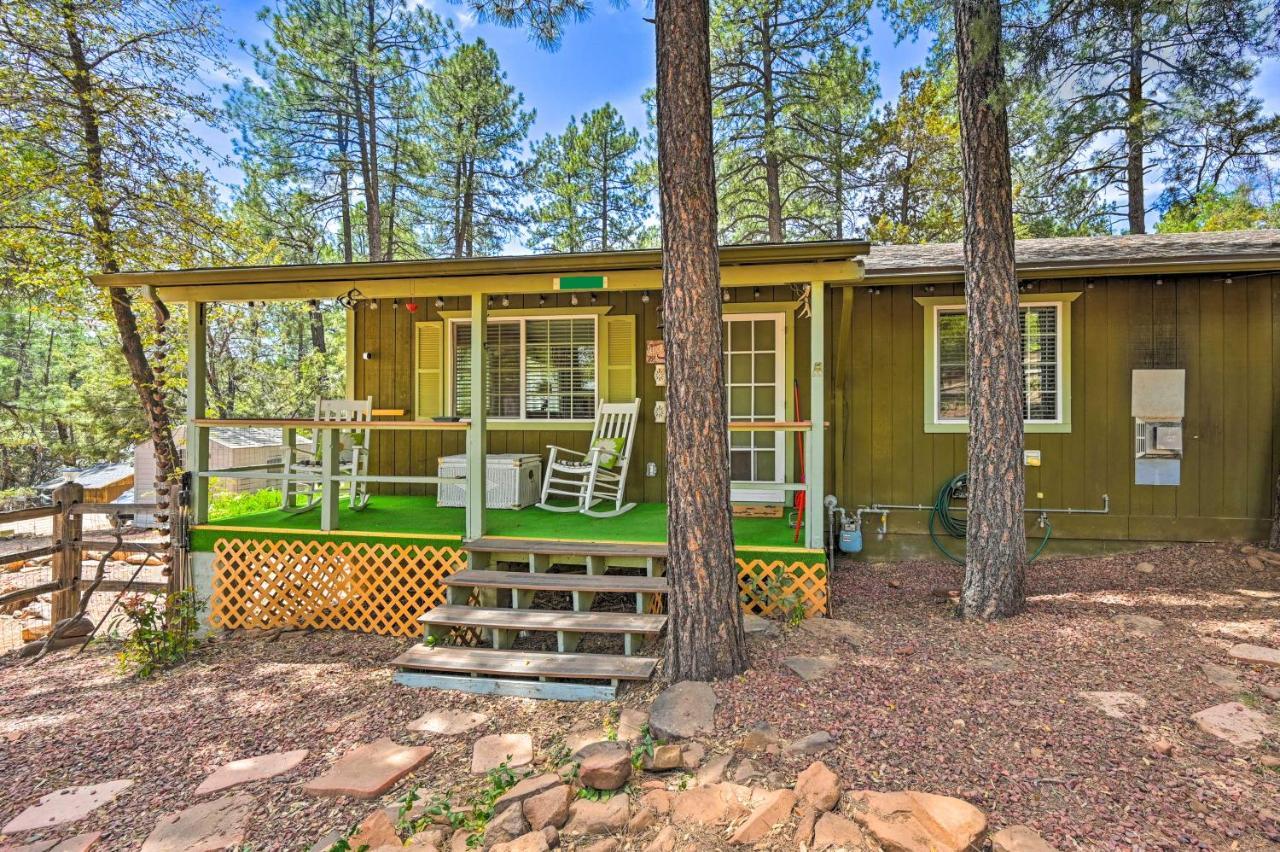 Pine Cabin In The Woods With Yard And Grill! Villa Exterior photo